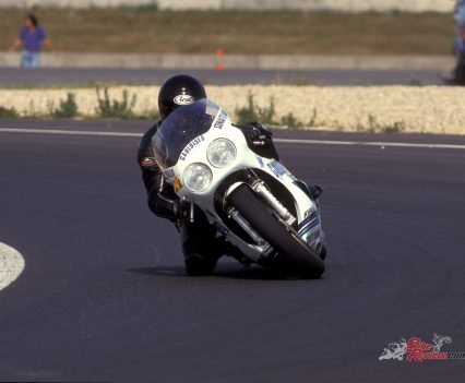 "That fork dive and the limited ground clearance were the two big worries at Carole, on a bike that is in every way a genuine time warp motorcycle - the Way it Was."