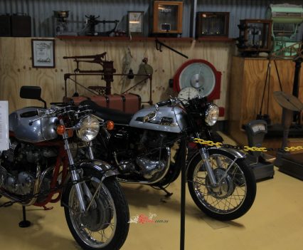Amazing collection of vintage cars and bikes.