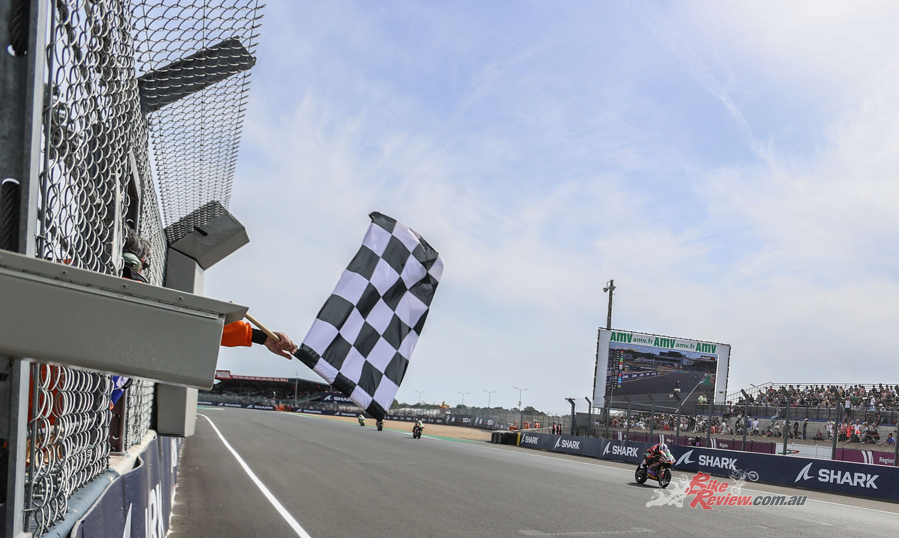 Mattia Casadei (Pons Racing 40) is now an FIM Enel MotoE™ World Cup race winner!