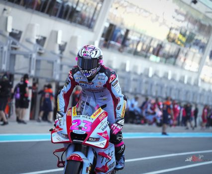 Beast mode engaged! The Italian topped Day 1 ahead of Aleix Espargaro and Rins...