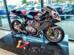 “No. 55” has received two awards in the event, taking out the top spot with the prestigious NZ Motorcycle Show “People’s Choice” Award as voted by the public.