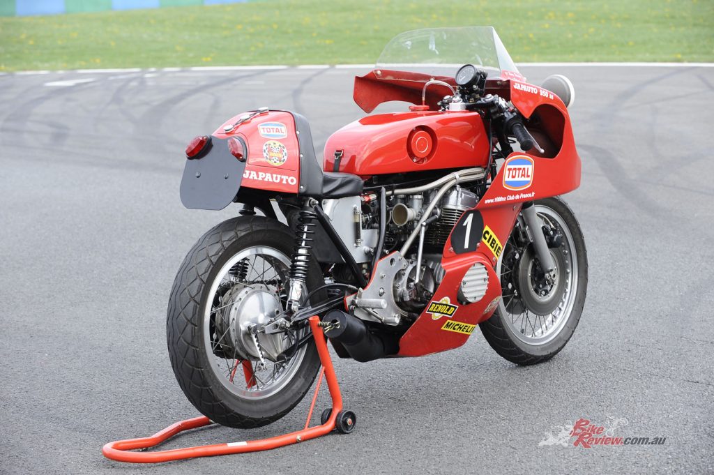 No wins in 1974 for the Japauto 950SS after Boinet ran out of fuel on the far side of the circuit.