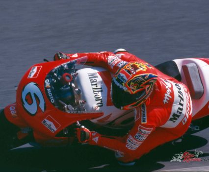 The number 6 was number 1 on his 500cc debut, a feat not repeated since.