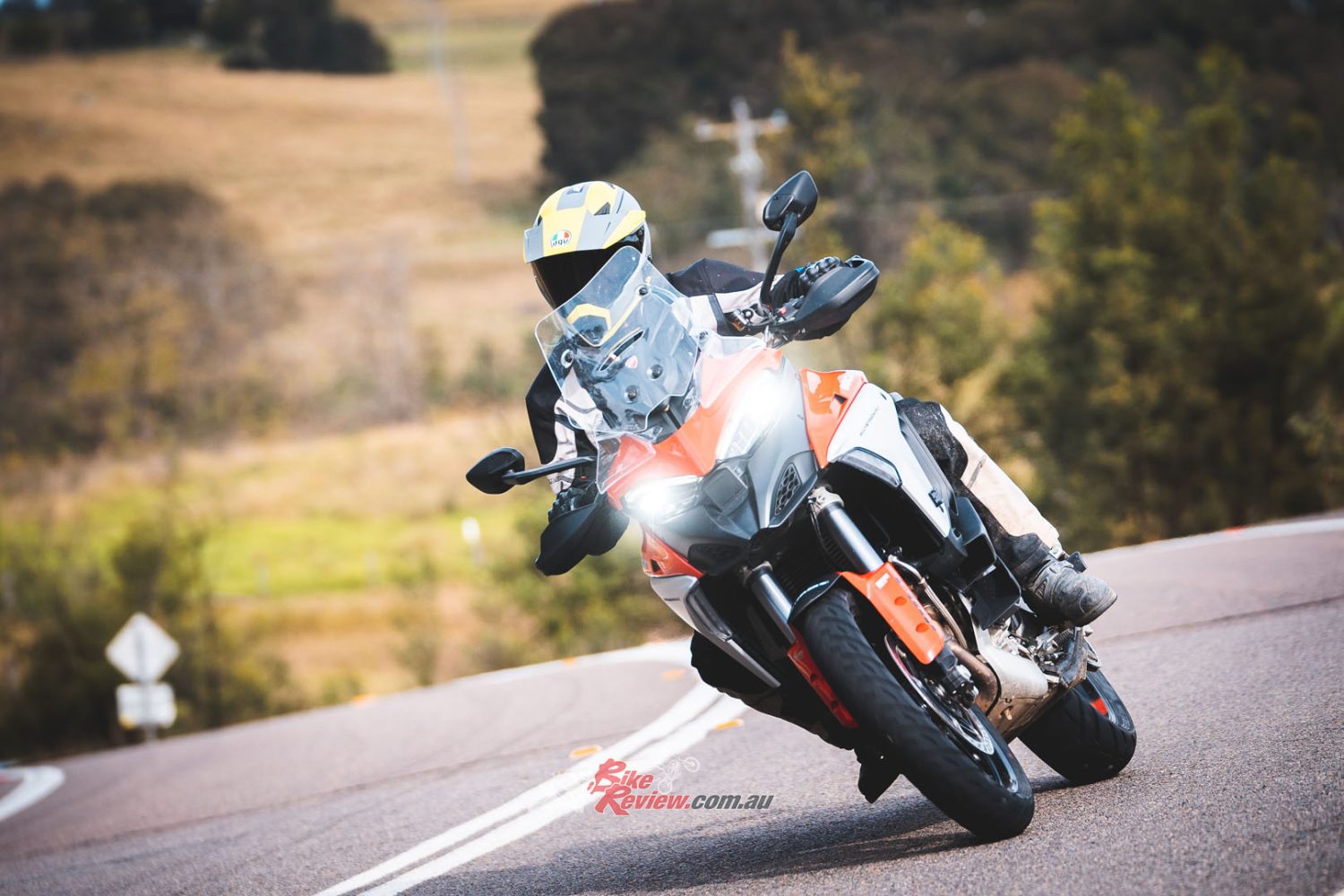 "Heading onto the road, the Multistrada felt in its element and I could easily imagine taking off around Australia."