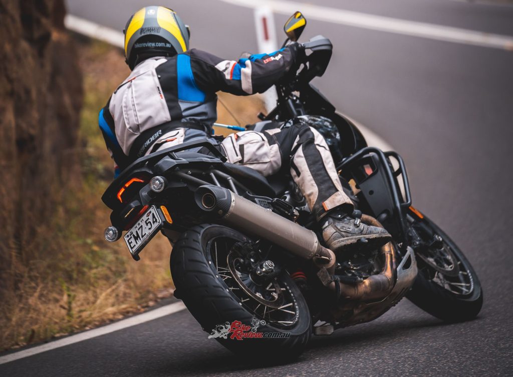 "The tyres performed brilliantly on all 4 bikes I rode on the day, even on the most powerful of bikes set in their most sportiest of settings the tyres grip levels were unbelievable."