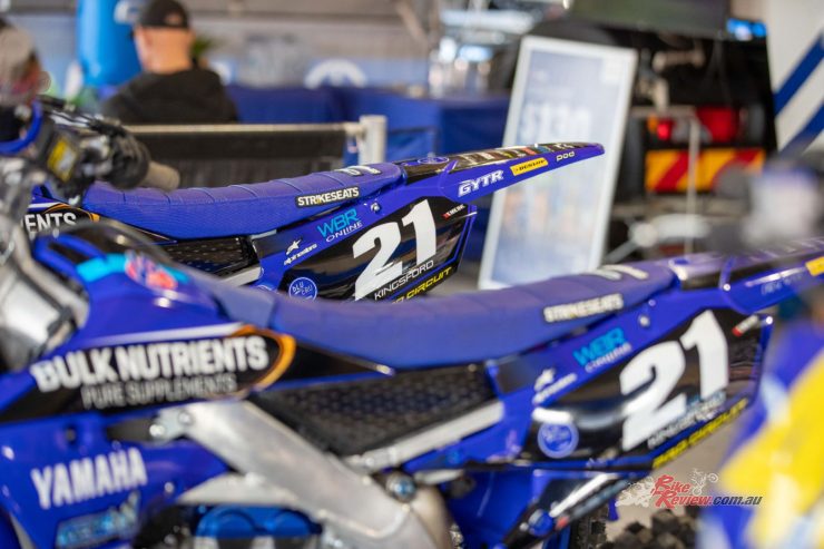 His podium shows that regardless of the track surface, or the conditions, Kingsford has the speed, skill, and consistency to run with the big guns of the MX2 division.