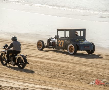 Rattle Trap is an event that sees some of the best vintage cars and bikes come together to make a ruckus on the beach.