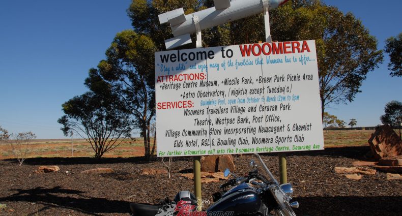 The sign is a good indication of the way tourist Woomera is run now. A bit amateurish and basic, but with a lot of enthusiasm and pride.