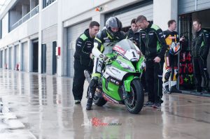 "Upon arrival at the circuit the KRT team manager Guim Roda informed us all that everything would proceed as normal and there would be no waiting or trying to get moved to the second day."