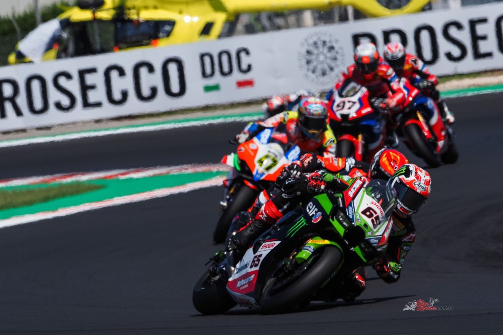 Reas was denied Kawasaki's 500th WorldSBK podium in Race Two after coming fourth.