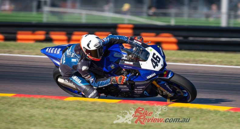 Mike Jones was fastest on day one at Hidden Valley...