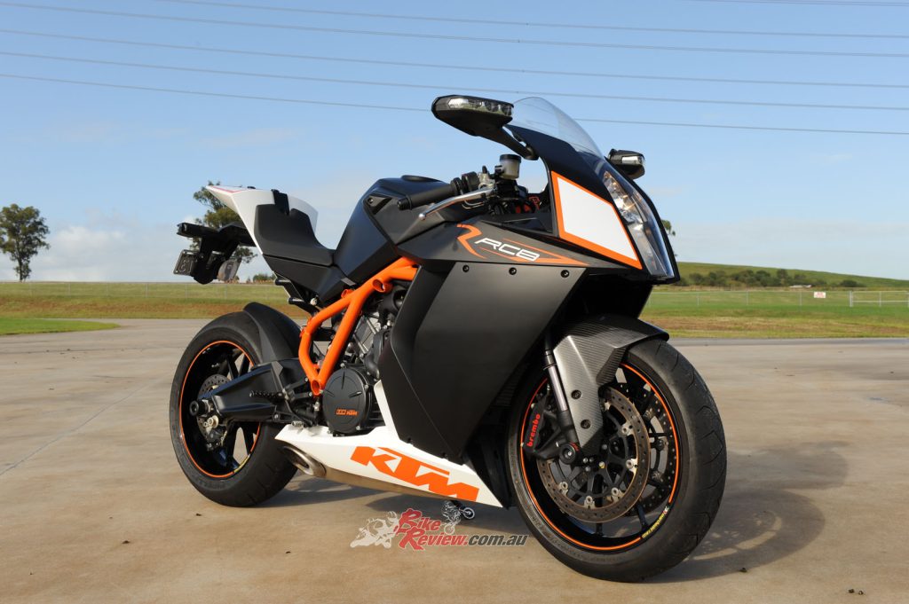 The KTM RC8R wasn't just a bike with a few new stickers and a premium price tag over the standard model. It had some serious equipment on it...