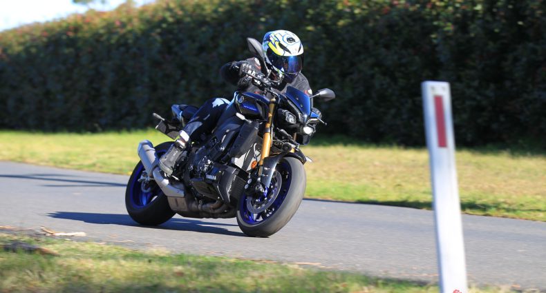 We managed to get a few dry days out on the MT-10SP before the severe storms came through.