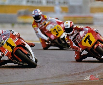 When Eddie Lawson took the chequered flag first in Hungary aboard the fiery red Cagiva, it was the fulfilment of a decade-long dream for the two brothers.