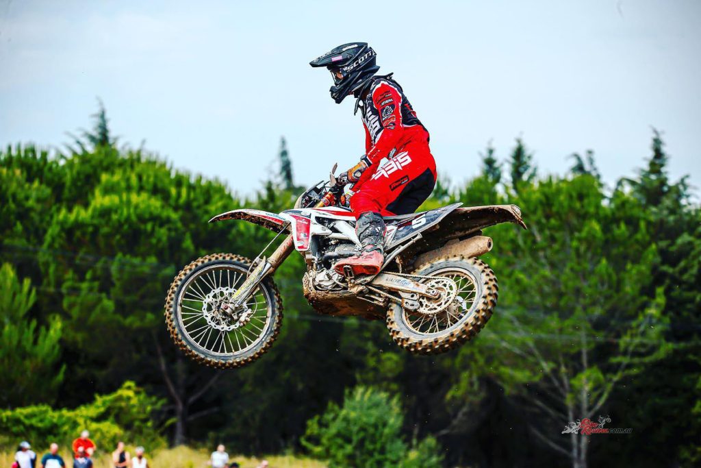 Getting on the podium in just his fourth EnduroGP, Daniel Milner deserves immense credit for his exceptional performance in Portugal. Photo: Daniel Milner Racing.