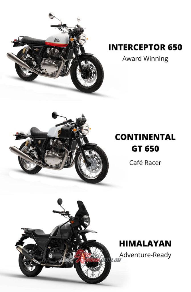 Choose your machine, apply for finance and head out on the road, or the dirt if you choose the Himalayan!