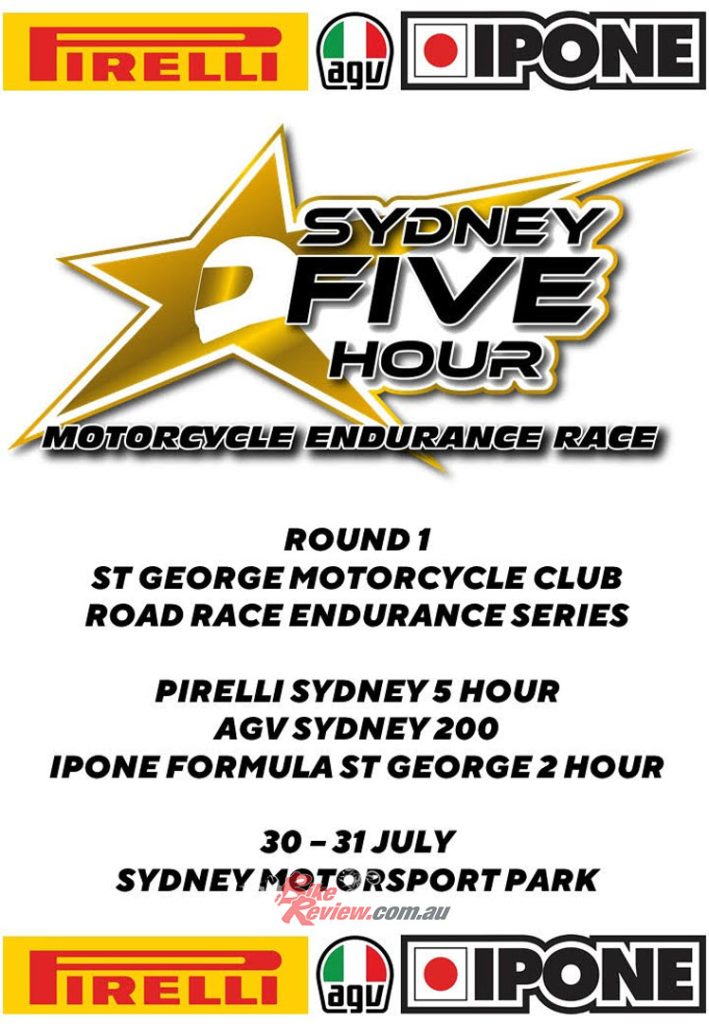 It is time again St George Motorcycle Club Endurance Series Entries are opening soon.