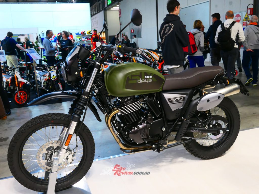 Shineray owns Italian firm SWM, based in the old Husqvarna factory in Lombardia. SWM’s engineering expertise is not conspicuous in the v-twin game.