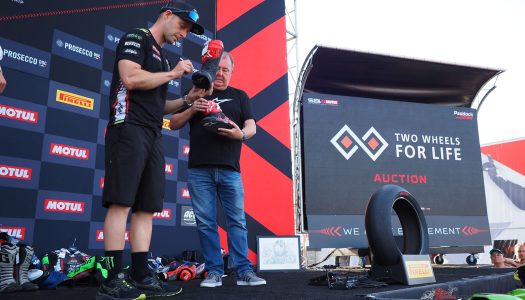WorldSBK Auctions Raise $23,000 for Two Wheels for Life At Donington Park