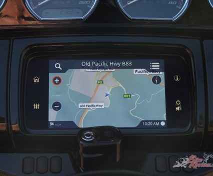 GPS included on the TFT!