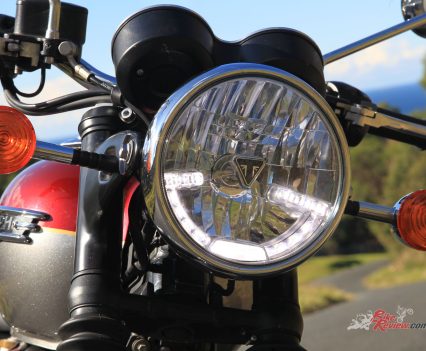 Touch of modern with the LED headlight.