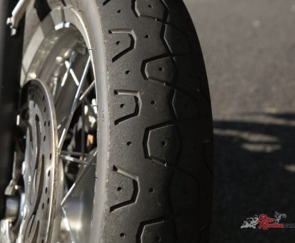How cool is that tyre pattern?