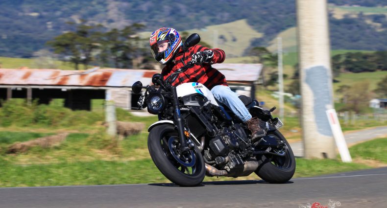 Becoming acquainted with the XSR700, Luca notice all the positives of the bike instantly after throwing a leg over the bike.