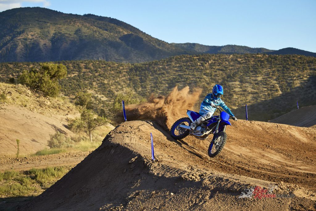 The 2022 Yamaha YZ250F remains relatively unchanged from last years model....