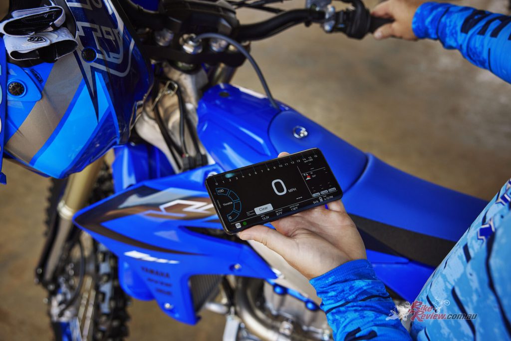 To increase usability for riders, the smartphone operated power tuner app now comes with more intuitive functions.