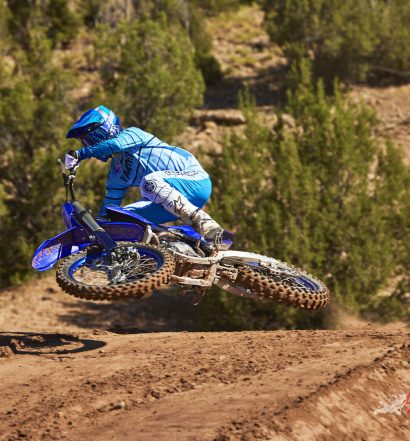 YZ450F is the bike to beat on MX tracks around the globe. In the hands of Dylan Ferrandis and Eli Tomac, this model has led the field in both MX and SX in the US.