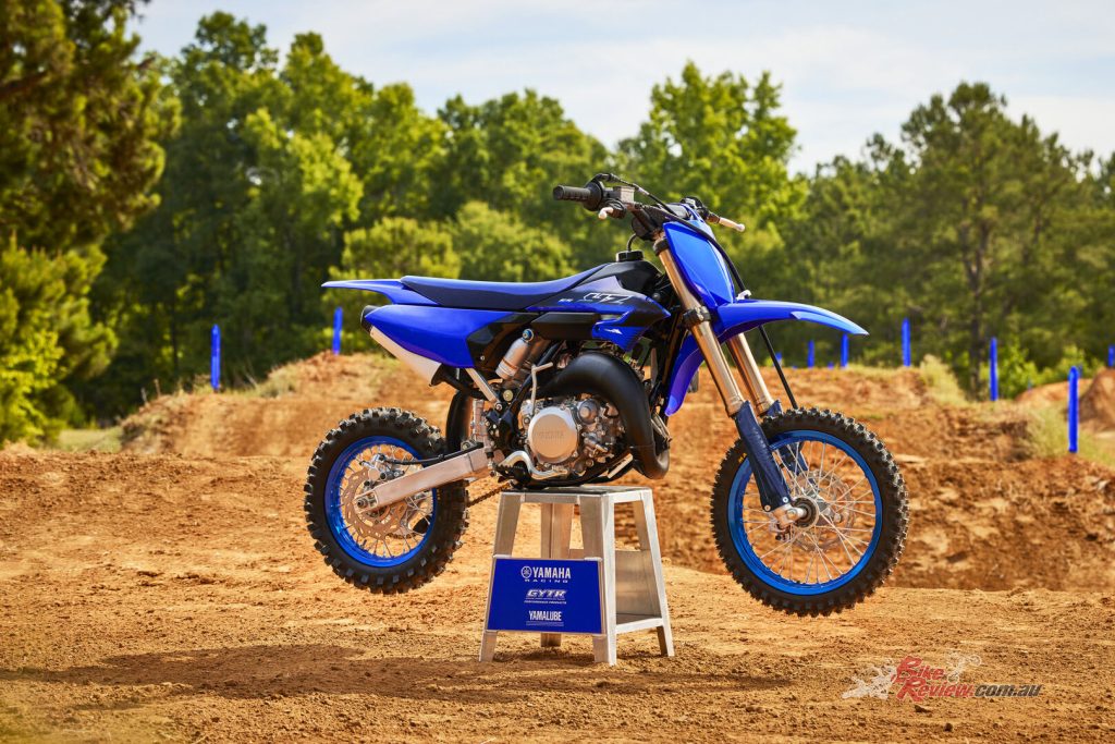 This compact machine features Yamaha's renowned off-road competition quality and durability just like the bigger YZs.