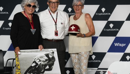 Three-time World Champion Luigi Taveri named MotoGP Legend