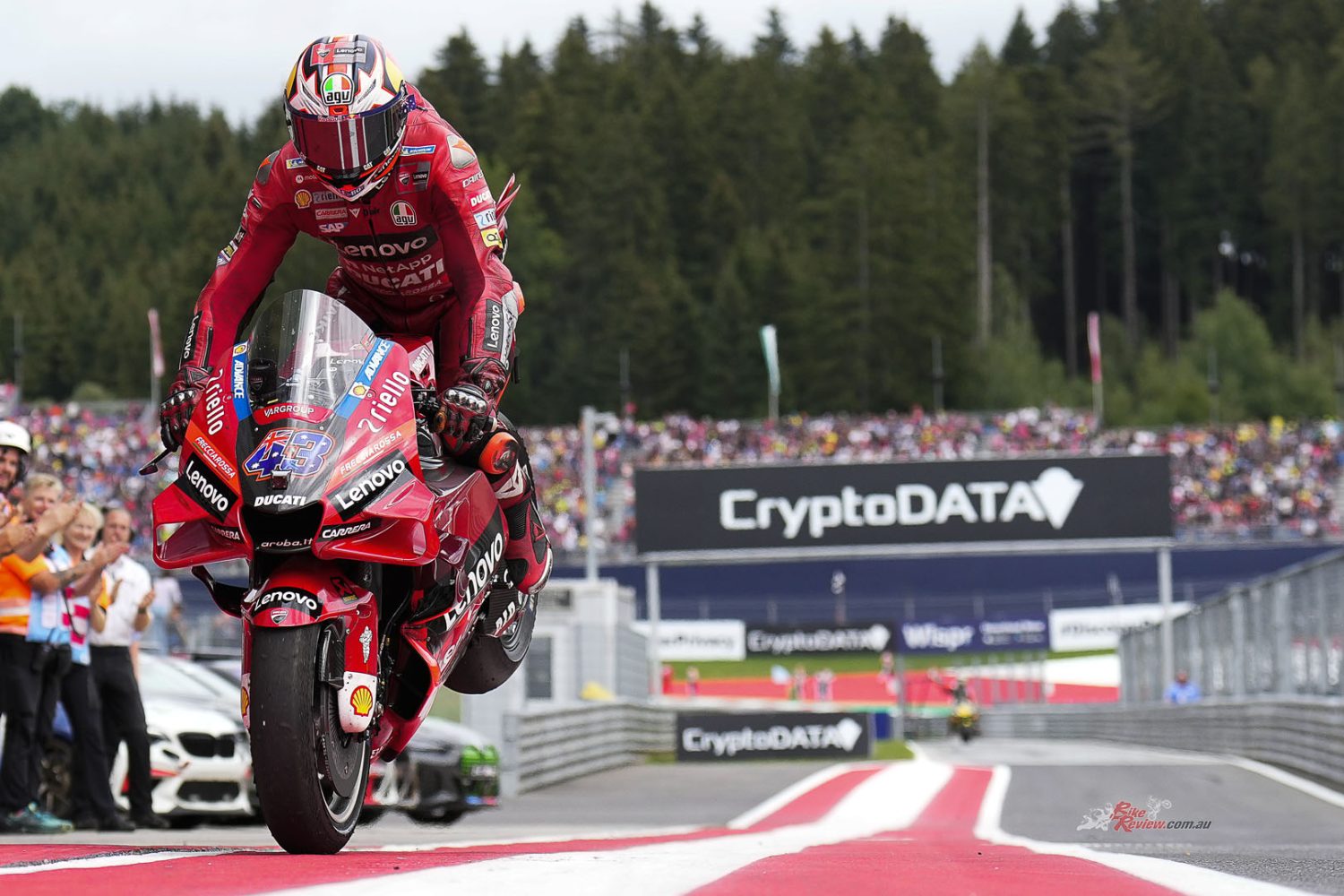 Jack Miller (Ducati Lenovo Team) was back on the podium in Austria and has been a consistent threat at the front of late.