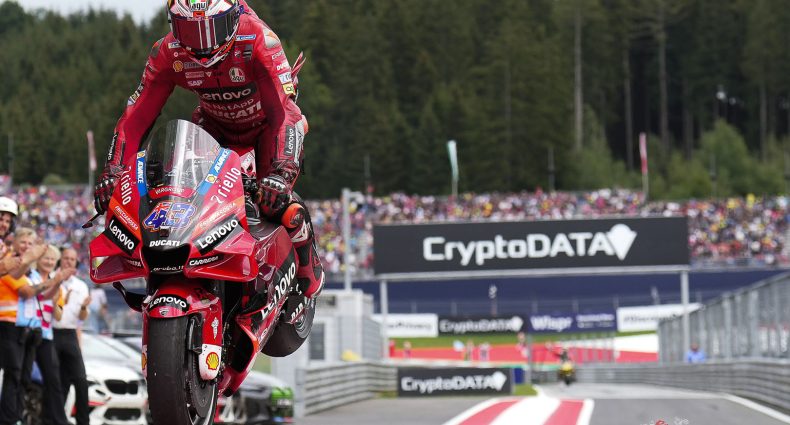 Jack Miller (Ducati Lenovo Team) was back on the podium in Austria and has been a consistent threat at the front of late.