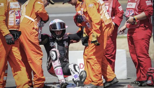 Aleix Espargaró Wont Miss Any Racing After Massive Silverstone Crash.