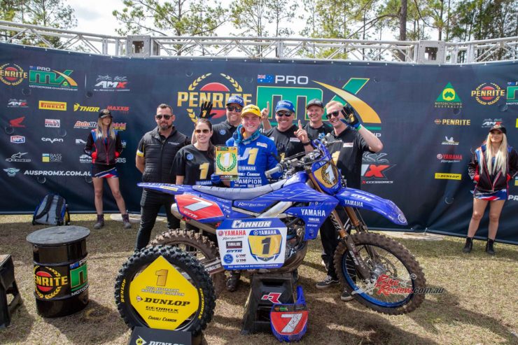 Cannon won all six motos contested and was simply a cut above her rivals.