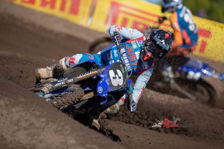 He charged to third place finish in race one, then a fourth-place finish in race two giving him 38 points and third for the round.