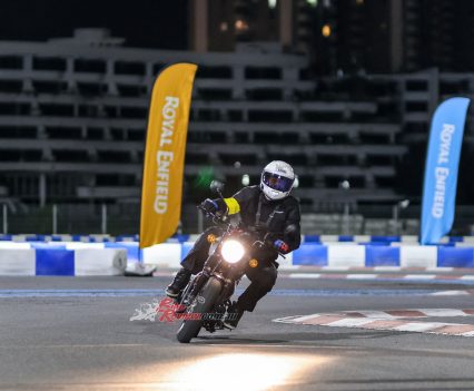 The Hunter is powered by the modern, globally acclaimed 349cc air-oil cooled single cylinder J-series engine, recently launched on the Meteor and Classic 350.