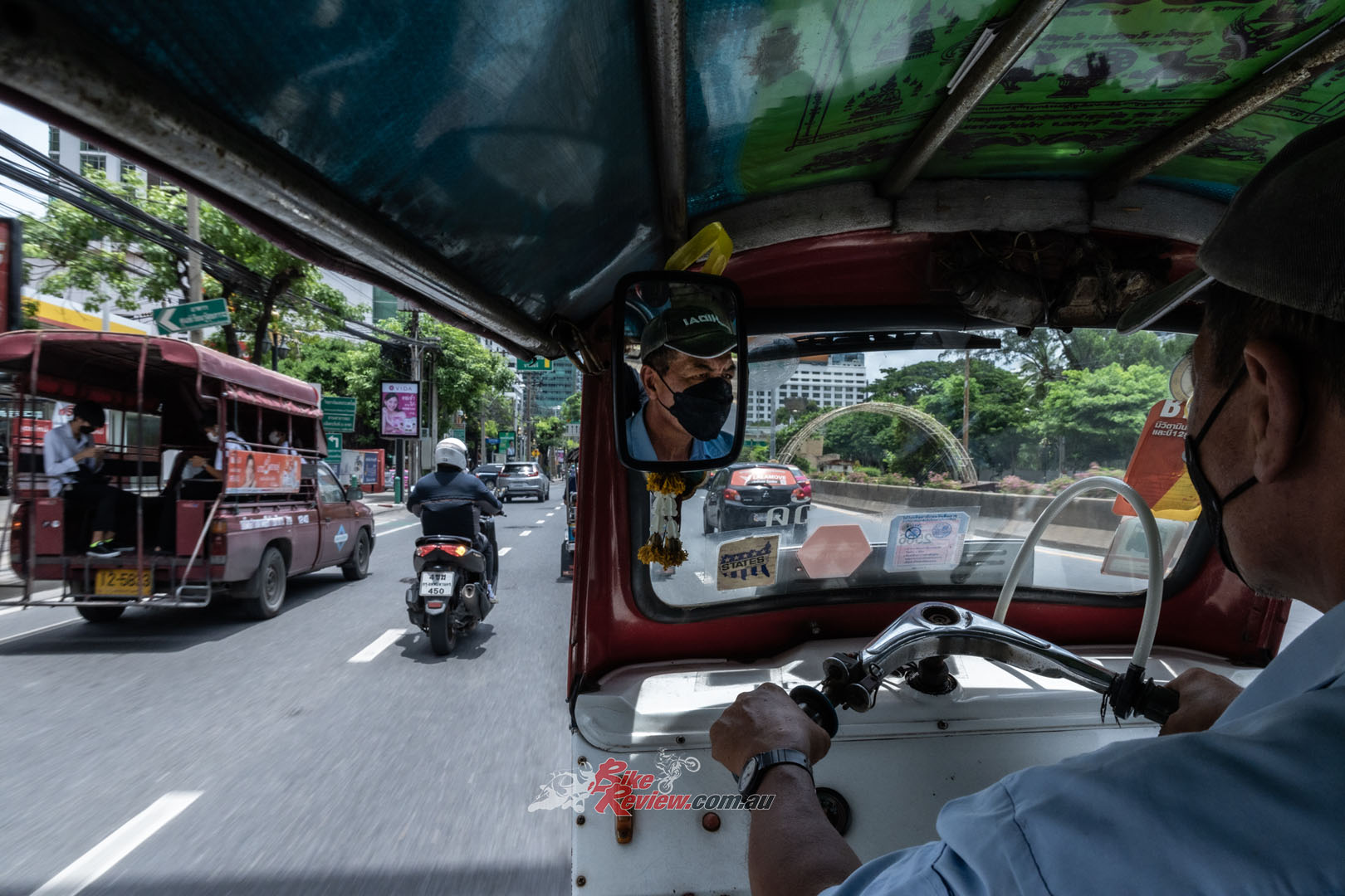 Partying, riding and experiencing Thailand for the first time is always an eye-opening experience to the chaos everyday commuting is in Southeast Asia.