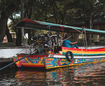 Bangkok long-boat tour.
