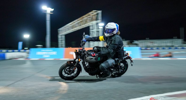 Royal Enfield had planned a 6-hour night ride. Yes, that’s right, 6-hours through the heart of Bangkok and out into the edges commencing at 9pm, followed by a track session at an outdoor go-kart track.