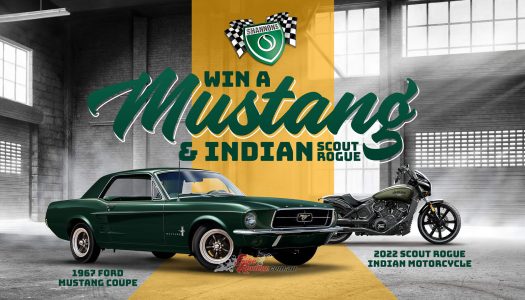 Win A Ford Mustang & Indian Scout Rouge With Shannons