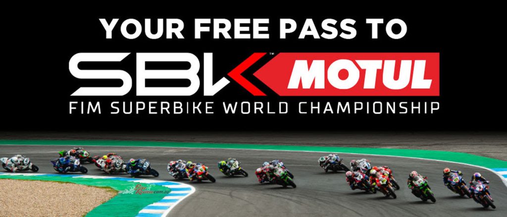 Pirelli is offering a 3-day WorldSBK general admission/paddock pass when you purchase selected tyres...