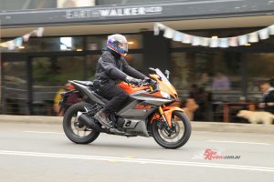 You don't have to be a racer to justify buying one of these. They use such a little amount of fuel that they've even become a popular choice for commuters and delivery riders!
