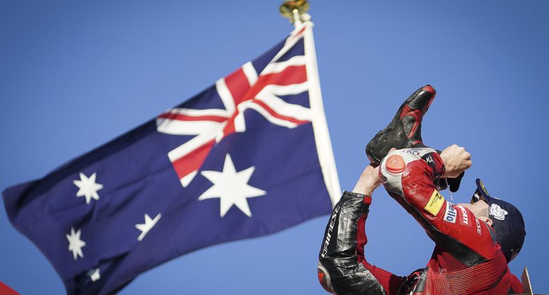 Recording his first win since he was triumphant at Le Mans last year, an emotional Miller couldn't hide his delight with his triumph, doing the Aussie athlete tradition of a "shoey".