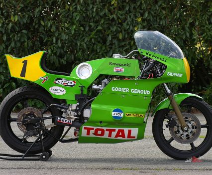 The Godier & Genoud machine helped established the future direction of modern two-wheeled chassis design, as well as cementing Kawasaki’s prized reputation in European markets for producing fast but reliable four-stroke sportbikes.