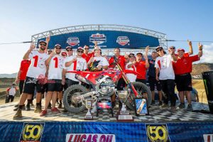 Clinching his second consecutive 250 AMA Pro Motocross championship in style by claiming the overall at Pala II to accompany his 250 East Supercross title, Jett Lawrence was unquestionably a cut above his competitors once more.