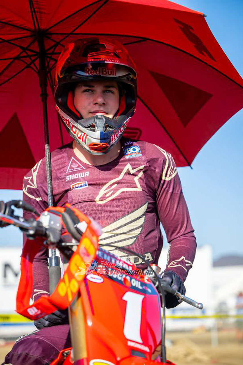 Clinching his second consecutive 250 AMA Pro Motocross championship, Jett Lawrence was unquestionably a cut above his competitors once more. Photo: HRC.
