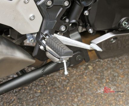 VHA will active by pressing the rear brake down hard while stopped.