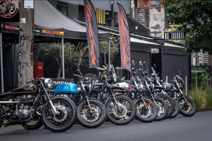 Royal Enfield One Ride 2022 Melbourne.